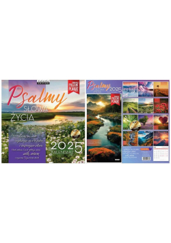 Kalendarz 2025 Classic Psalmy Słowa Życia