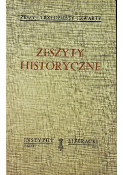 Zeszyty historyczne Zeszyt 39
