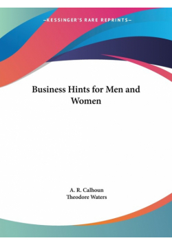 Business Hints for Men and Women
