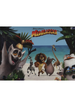 Teczka z rączką A4 Madagaskar