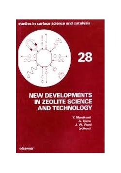 New developments in zeolite science and technology