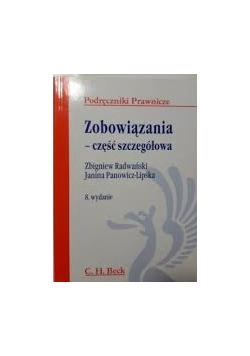 Zobowiązania część szczegółowa wydanie 8