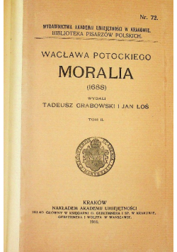 Moralia 1916 r.