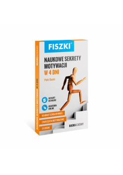 Fiszki Naukowe sekrety motywacji w 4 dni