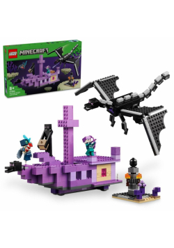 Lego Minecraft Smok Kresu i statek Kresu 21264