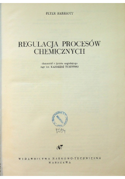 Regulacja Procesów Chemicznych