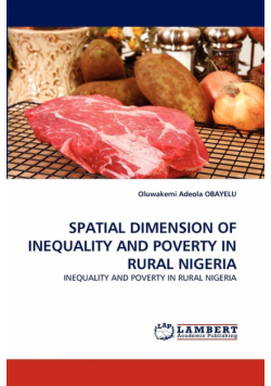 Spatial Dimension of Inequality and Poverty in Rural Nigeria