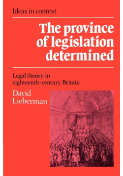 The Province of Legislation Determined
