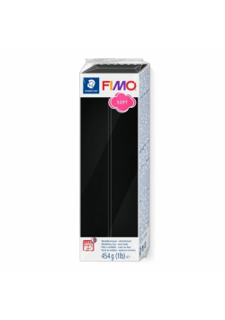Masa termoutwardzalna Fimo 454g czarny
