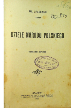 Dzieje narodu polskiego 1906 r.