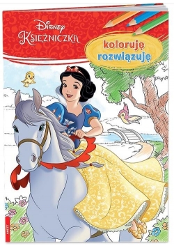Disney Księżniczka. Koloruję, rozwiązuję