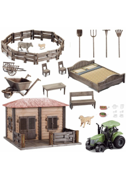 Mega zestaw farma ranczo DIY