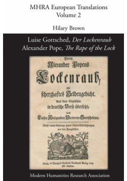 Luise Gottsched, 'Der Lockenraub' / Alexander Pope, 'The Rape of the Lock'