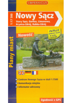 Nowy Sącz Stary Sącz Gorllice Limanowa Krynica Zdrój Rabka Zdrój 1:17 500