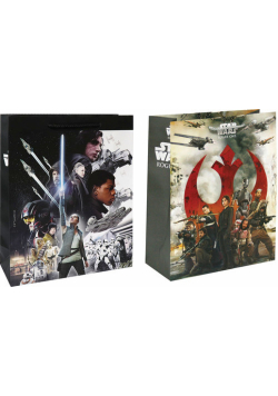 Torba papierowa Star Wars - średnia 10 sztuk