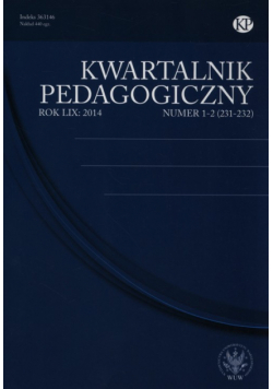 Kwartalnik Pedagogiczny 1-2/2014