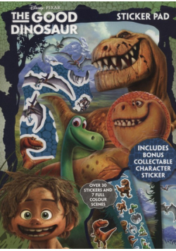 Blok z naklejkami Dobry Dinozaur