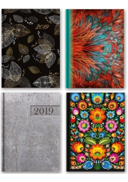 Książkowy 2019 Dzienny A5 - MIX Soft 21DS
