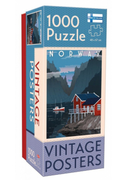 Puzzle 1000 Vintage Norwegia