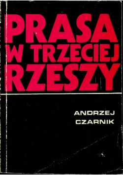 Prasa w Trzeciej Rzeszy