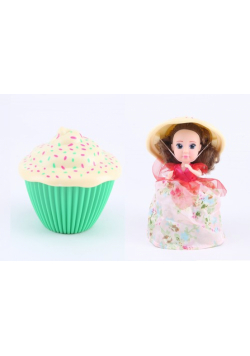 Cupcake Babeczka z niespodzianką Katrin seria 2 zielona