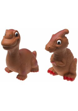 Dinozaur piszczący duży 15,5 cm 1 szt.mix
