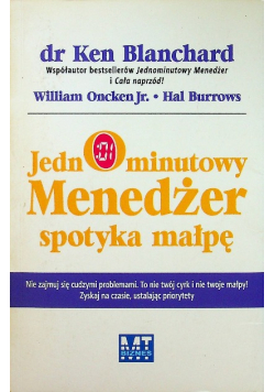 Jednominutowy menedżer spotyka małpę