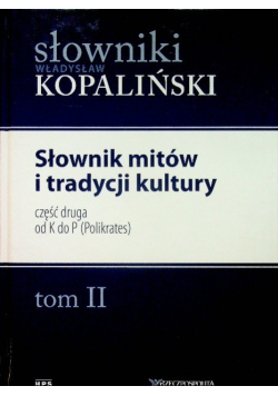 Słownik Kopaliński Tom II