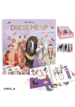Zestaw Dress Me Up Miss Melody Around the world 12431A