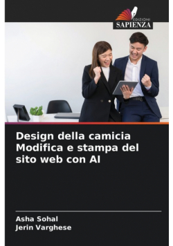 Design della camicia Modifica e stampa del sito web con AI
