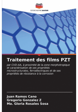 Traitement des films PZT