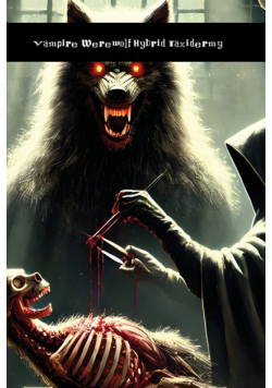 Vampire Werewolf Hybrid Taxidermy