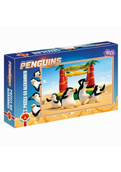 Puzzle Pingwiny z Madagaskaru 60