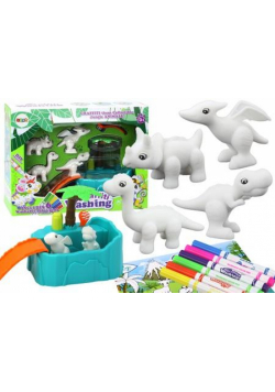 Zestaw artystyczny DIY Dinozaury