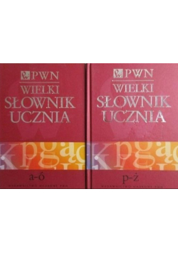 Wielki słownik ucznia Tom 1 i 2