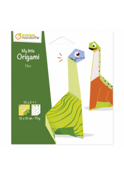 Papier origami 12x12 cm Dinozaur 20 arkuszy