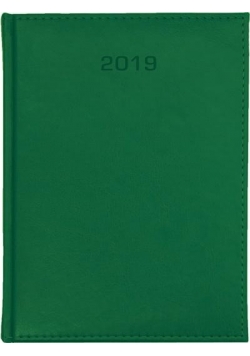 Kalendarz 2019 Dzienny A4 Vivella zielony