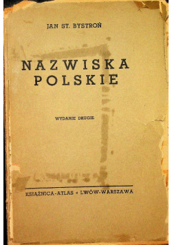 Nazwiska polskie 1936 r.