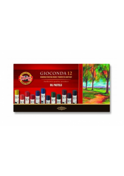 Pastele olejne Gioconda 12 kolorów