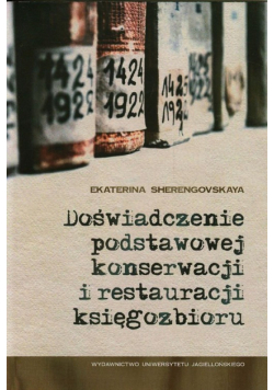 Doświadczenie podstawowej konserwacji i restauracji księgozbioru