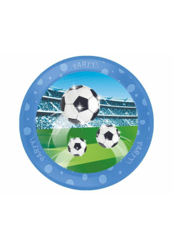 Talerz wielokrotnego użytku Soccer 21cm