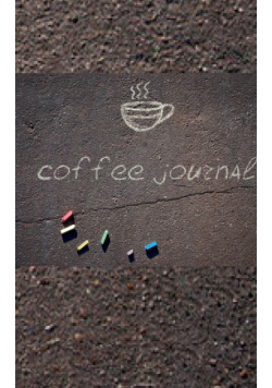 coffee journal Creative blank journal