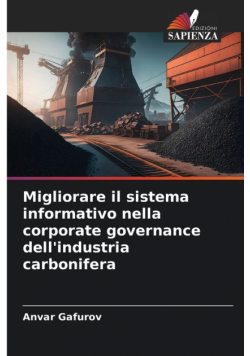 Migliorare il sistema informativo nella corporate governance dell'industria carbonifera