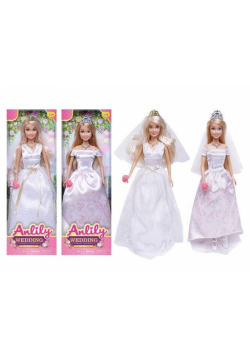 Lalka Anlily Panna Młoda 30cm