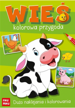 Wieś kolorowa przygoda z naklejkami