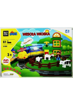 Klocki MUBI Wesoła wioska na baterie 61 elementów