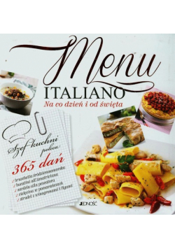 Menu italiano Na co dzień i od święta