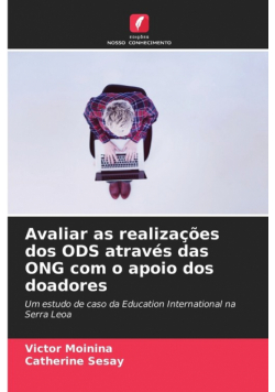 Avaliar as realizações dos ODS através das ONG com o apoio dos doadores