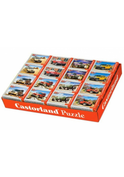 Puzzle mini 54 elementy Display 32 sztuki