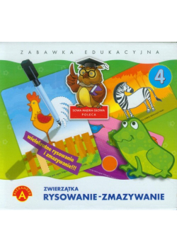 Rysowanie-zmazywanie 4 Zwierzątka